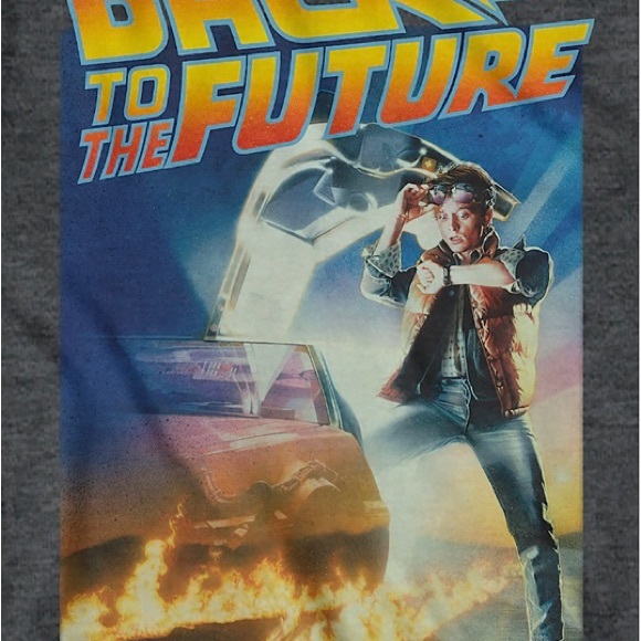 NEW Back To The Future 80’s Graphic T-shirt - Picture 2 of 5